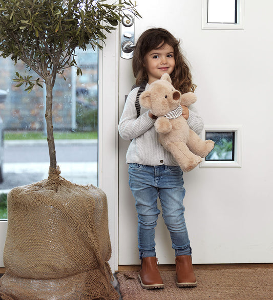 Teddykompaniet Knuffel - EcoFriends - Geschilderd - 35 cm - Beig - Teddykompaniet - OneSize - Knuffels