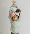 Teddykompaniet Knuffel - Panda - 28 cm - Zwart/Wit - Teddykompaniet - OneSize - Knuffels