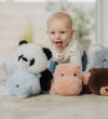 Teddykompaniet Knuffel - Panda - 28 cm - Zwart/Wit - Teddykompaniet - OneSize - Knuffels