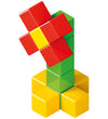 Geomag Magneetset - Magicube - Volledig gekleurd, gerecycled - 2 - Geomag - OneSize - Magnetisch speelgoed