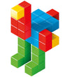 Geomag Magneetset - Magicube - Volledig gekleurd, gerecycled - 6 - Geomag - OneSize - Magnetisch speelgoed