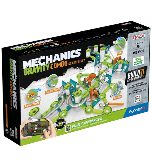 Geomag Magneetset - Mechanica Zwaartekracht Combo Starter gezien - Geomag - OneSize - Magnetisch speelgoed
