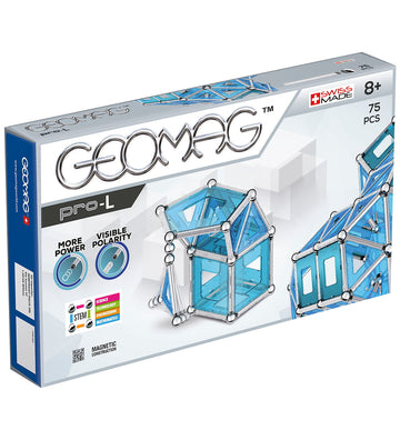 Geomag Magneetset - Pro-L Panelen - 75 Onderdelen - Geomag - OneSize - Magnetisch speelgoed