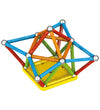 Geomag Magneetset - Supercolor Gerecycled - 60 Onderdelen - Geomag - OneSize - Magnetisch speelgoed