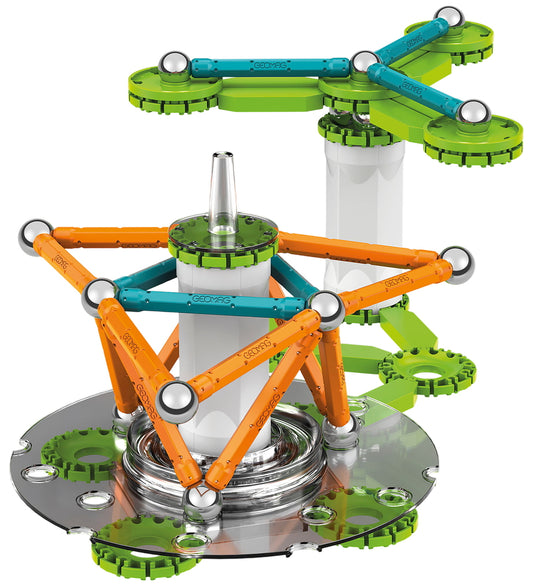 Geomag Magnetische tandwielen - Mechanische beweging 2 Magnetisc - Geomag - OneSize - Magnetisch speelgoed