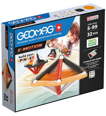 Geomag Magneetset - E-Bewegingspanelen gerecycled - 32 Onderdele - Geomag - OneSize - Magnetisch speelgoed