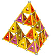 Geomag Magneetset - Classic Panels Gerecyclede Warm Master - 388 - Geomag - OneSize - Magnetisch speelgoed
