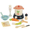 Tender Leaf Houten Speelgoed - 15 Onderdelen - Soepkeuken - Tender Leaf - OneSize - Speelgoedeten