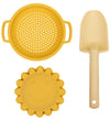 Swim Essentials Strandset - Silicone - 4 Onderdelen - Geel - Swim Essentials - OneSize - Zandspeelgoed