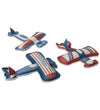 Swim Essentials Duikgewichten - 3-pack - Vliegtuigen - Rood/Blau - Swim Essentials - OneSize - Badspeelgoed