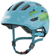 Abus Fietshelm - Smiley 3.0 - Blue Croco - Abus - 51-55 cm - Fietshelmen