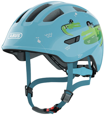 Abus Fietshelm - Smiley 3.0 - Blue Croco - Abus - 51-55 cm - Fietshelmen