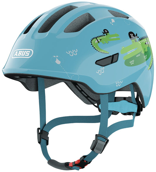 Abus Fietshelm - Smiley 3.0 - Blue Croco - Abus - 51-55 cm - Fietshelmen