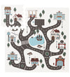 That's Mine Puzelmat - Alva - 100x100 cm - Roadtrip - Thats Mine - OneSize - Puzelmatten