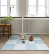 That's Mine Puzelmat - Alva - 100x100 cm - Dusty Blue - Thats Mine - OneSize - Puzelmatten