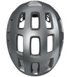 Abus Fietshelm - Youn-I 2.0 - Grafiet Silver - Abus - 48-54 cm - Fietshelmen