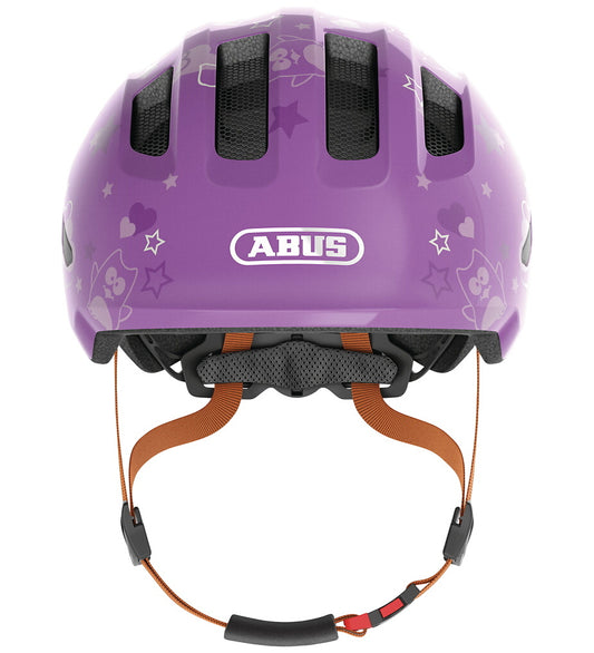 Abus Fietshelm - Smiley 3.0 - Purple Star - Abus - 45-51 cm - Fietshelmen
