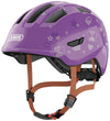 Abus Fietshelm - Smiley 3.0 - Purple Star - Abus - 51-55 cm - Fietshelmen