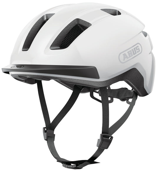 Abus Fietshelm - Purl-Y - Glanzend White - Abus - 51-55 cm - Fietshelmen