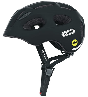 Abus Fietshelm - Youn-I MIPS - Black - Abus - 48-54 cm - Fietshelmen