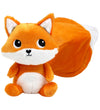 Flipetz Knuffel - De vos en de vijg - 22 cm - Paars/Oranje - Flipetz - OneSize - Knuffels
