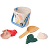 Liewood Strandset - Silicone - 6 Onderdelen - Gilma - Fruit/Sand - Liewood - OneSize - Zandspeelgoed