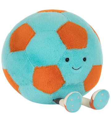 Jellycat Knuffel - 19 cm - Amuseables Voetbal - Jellycat - OneSize - Knuffels