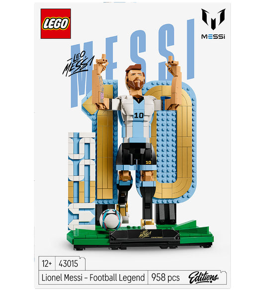 LEGO® Edities - Lionel Messi - Voetballegende 43015 - 958 Onderd - LEGO® - OneSize - Blokken