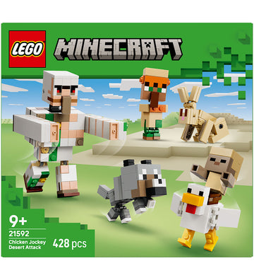 LEGO® Minecraft - Kippenjockey - Woestijnaanval 21592 - 428 Onde - LEGO® - OneSize - Blokken