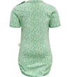 Hummel Romper s/s - hmlRiver - Vergrijsd Jade - Hummel - 74 - Rompers Korte Mouw