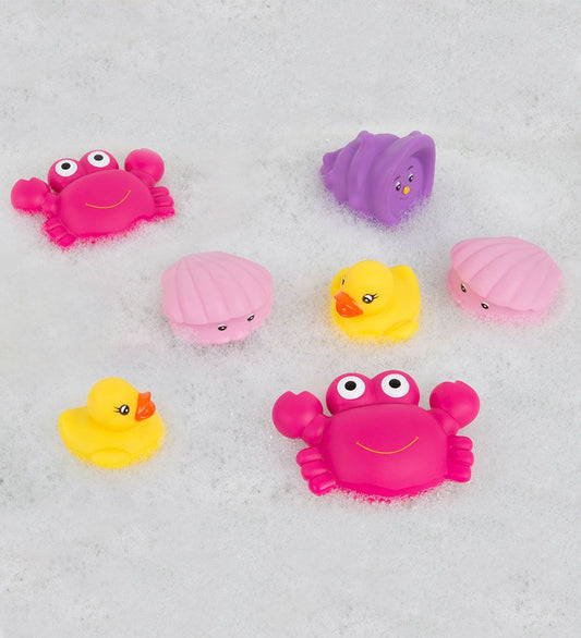 Playgro Badspeelgoed - Floating Sea Friends - Roze - Playgro - OneSize - Badspeelgoed