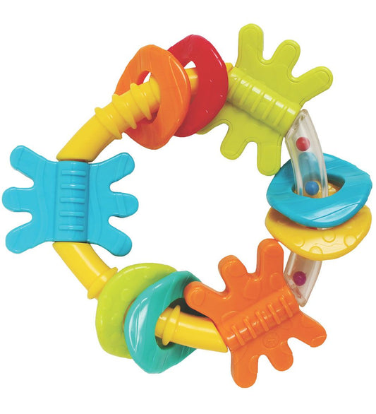 Playgro Rammelaar - Triangle Teether - Playgro - OneSize - Ramelaren