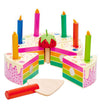 Aanbesteding Leaf Houten Speelgoed - Verjaardagstaart Met Licht  - Tender Leaf - OneSize - Speelgoedeten