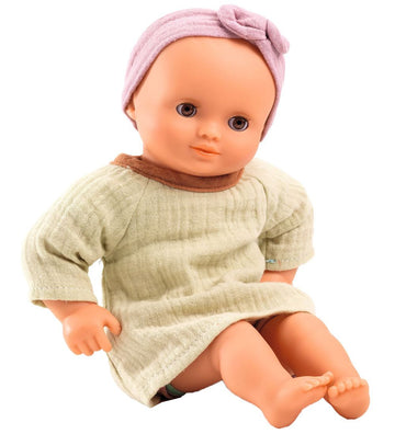 Djeco Pop - 32 cm - Pistache - Djeco - OneSize - Poppen