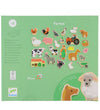 Djeco Magnetisch Bordspel - 24 Bakstenen - Farmix - Djeco - OneSize - Magnetisch speelgoed
