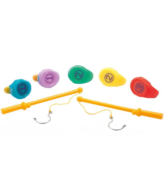 Djeco Visspel - Klein Rubber Bad Eendjes - Djeco - OneSize - Badspeelgoed