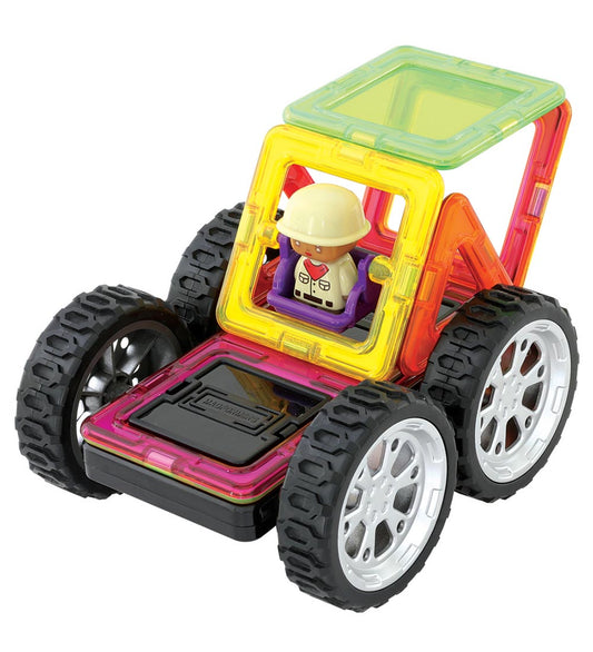 Magformers Magneetset - 9 stk - Jungle Rally - Magformers - OneSize - Magnetisch speelgoed