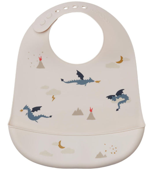 Liewood Slabbetjes - Tilda - 2-pack - Kleine Draak/Dark - Liewood - OneSize - Slabbetjes
