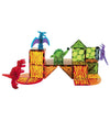 Magna-Tiles Magneetset - 40 Onderdelen - Dino World - Magna-Tiles - OneSize - Magnetisch speelgoed