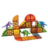 Magna-Tiles Magneetset - 40 Onderdelen - Dino World - Magna-Tiles - OneSize - Magnetisch speelgoed