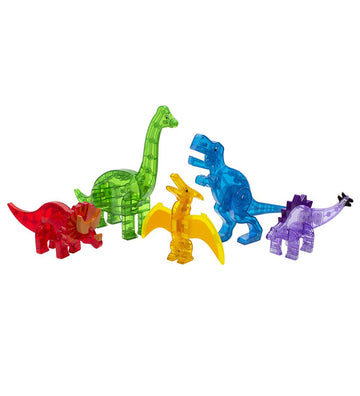 Magna-Tiles Magneetset - Dinos - Magna-Tiles - OneSize - Magnetisch speelgoed