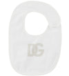 Dolce & Gabbana Cadeaubox - Babyslabbetje/Romper s/s - Logo Beig - Dolce & Gabbana - 6-9 mnd - Rompers Korte Mouw