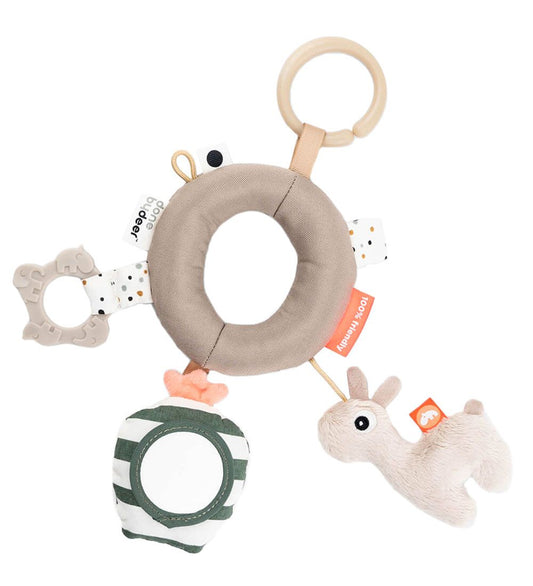 Done by deer Activiteitenspeelgoed - Activity Ring Lalee - Zand - Done by Deer - OneSize - Activiteitenspeelgoed