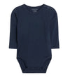 Hust and Claire Romper l/s - Buller - Bamboe - Navy - Hust and Claire - 56 - Rompers Lange Mouw