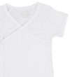 Hust and Claire Romper s/s - Broodje - Bamboe - Wit - Hust and Claire - 74 - Rompers Korte Mouw