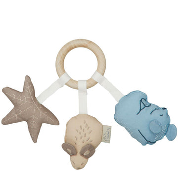 Cam Cam Rammelaar - 17x8 cm - Bos Friends - Cam Cam - OneSize - Ramelaren
