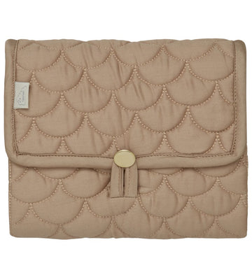 Cam Cam Gewatteerd Verschoonmatje - 70x44 cm - Camel/Lierre - Cam Cam - OneSize - Verschoonmatjes