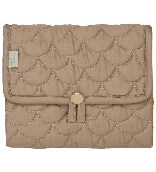 Cam Cam Gewatteerd Verschoonmatje - 70x44 cm - Camel/Lierre - Cam Cam - OneSize - Verschoonmatjes