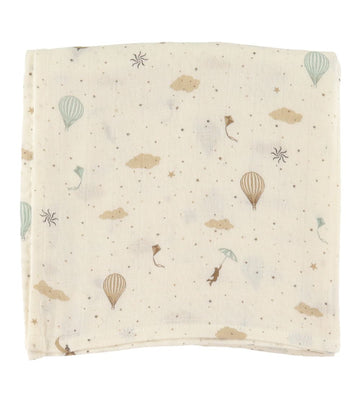 Cam Cam Wikkeldoek - 120x120 cm - Dromenland - Cam Cam - OneSize - Wikkeldoeken