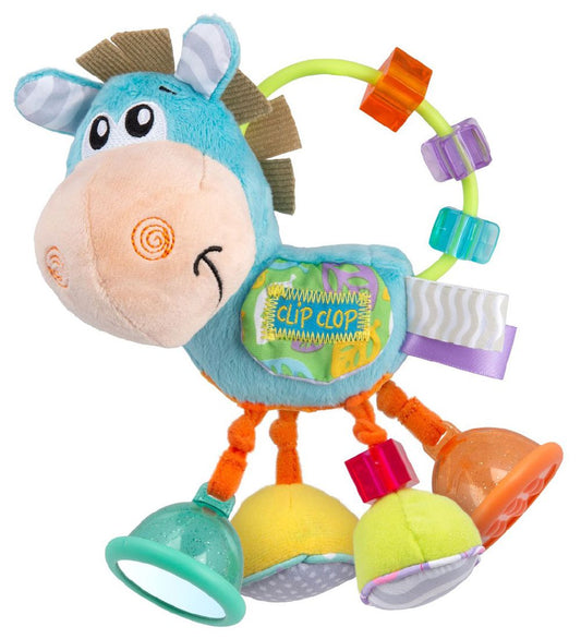 Playgro Rammelaar activiteit - Clip Clop - Paard - Playgro - OneSize - Ramelaren